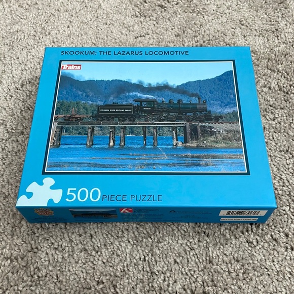 Skookum: the Lazarus Locomotive 500 piece puzzle - Picture 1 of 4